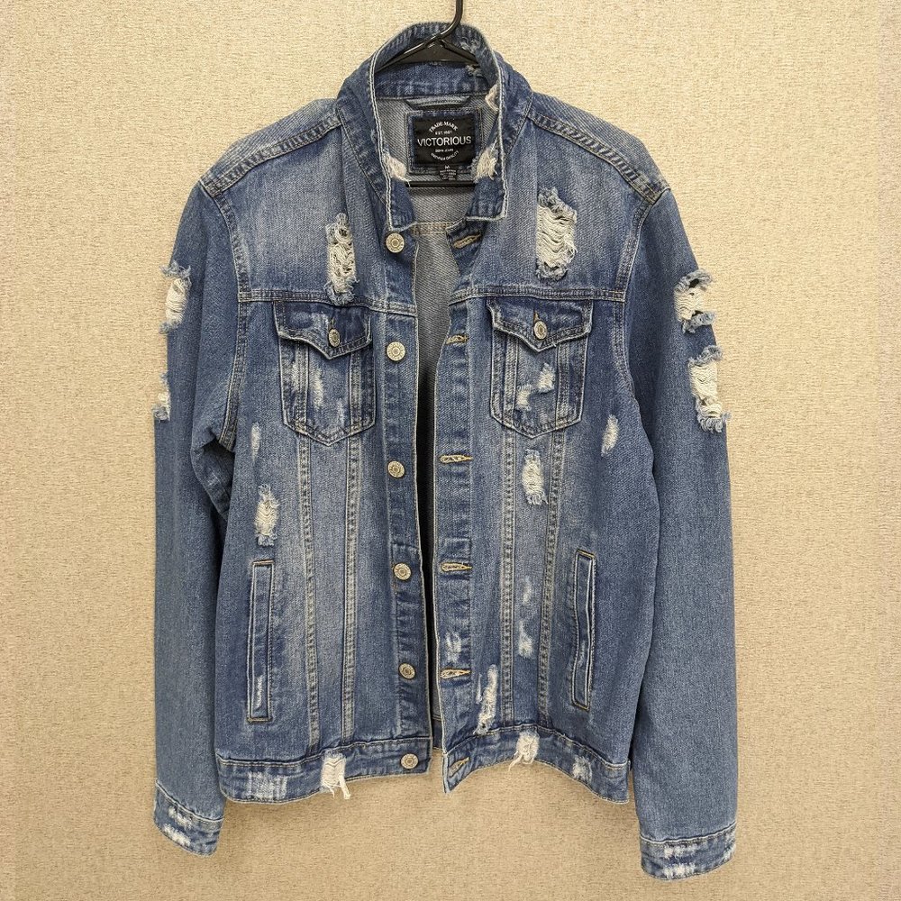 Dark Denim Jacket - image 1
